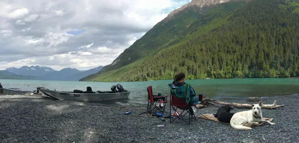 Kenai fishing guide trip photo 12