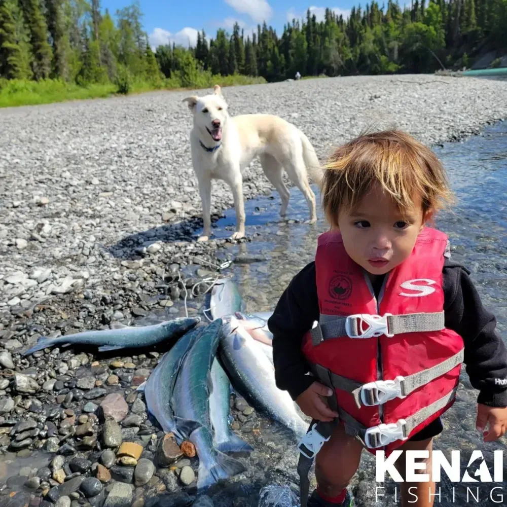 Kenai fishing guide trip photo 6