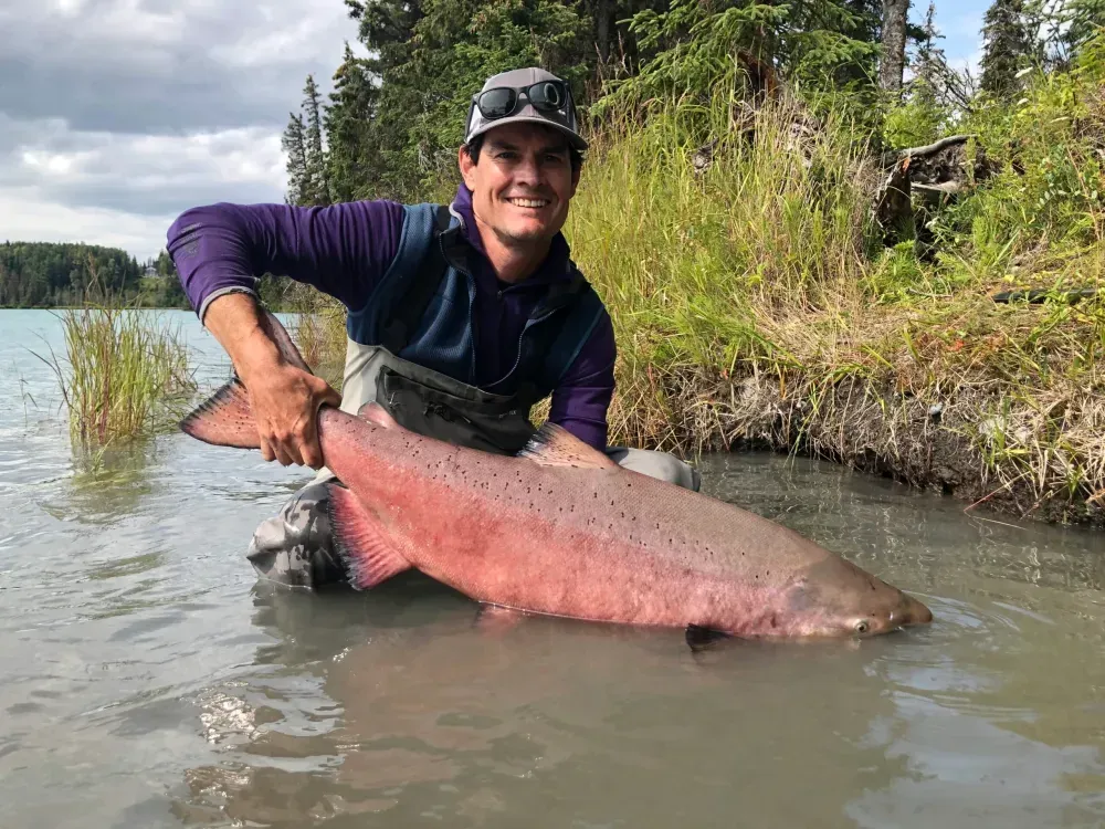 Kenai fishing guide trip photo 5