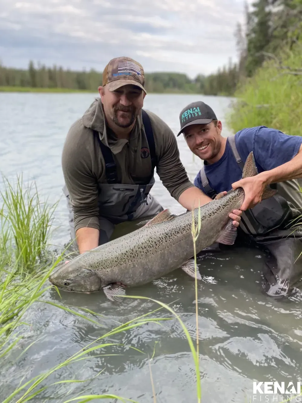 King salmon on the Kenai