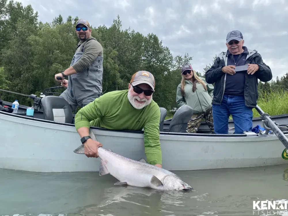 Kenai fishing guide trip photo 16