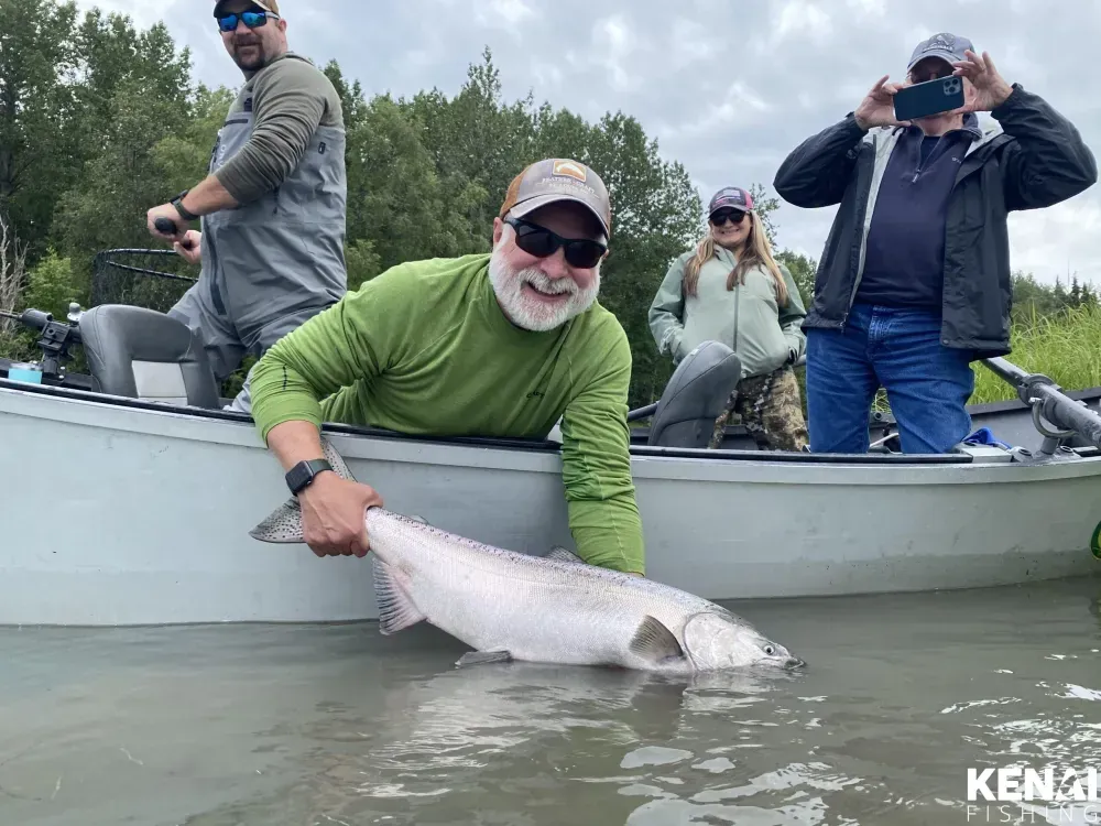 Kenai fishing guide trip photo 4