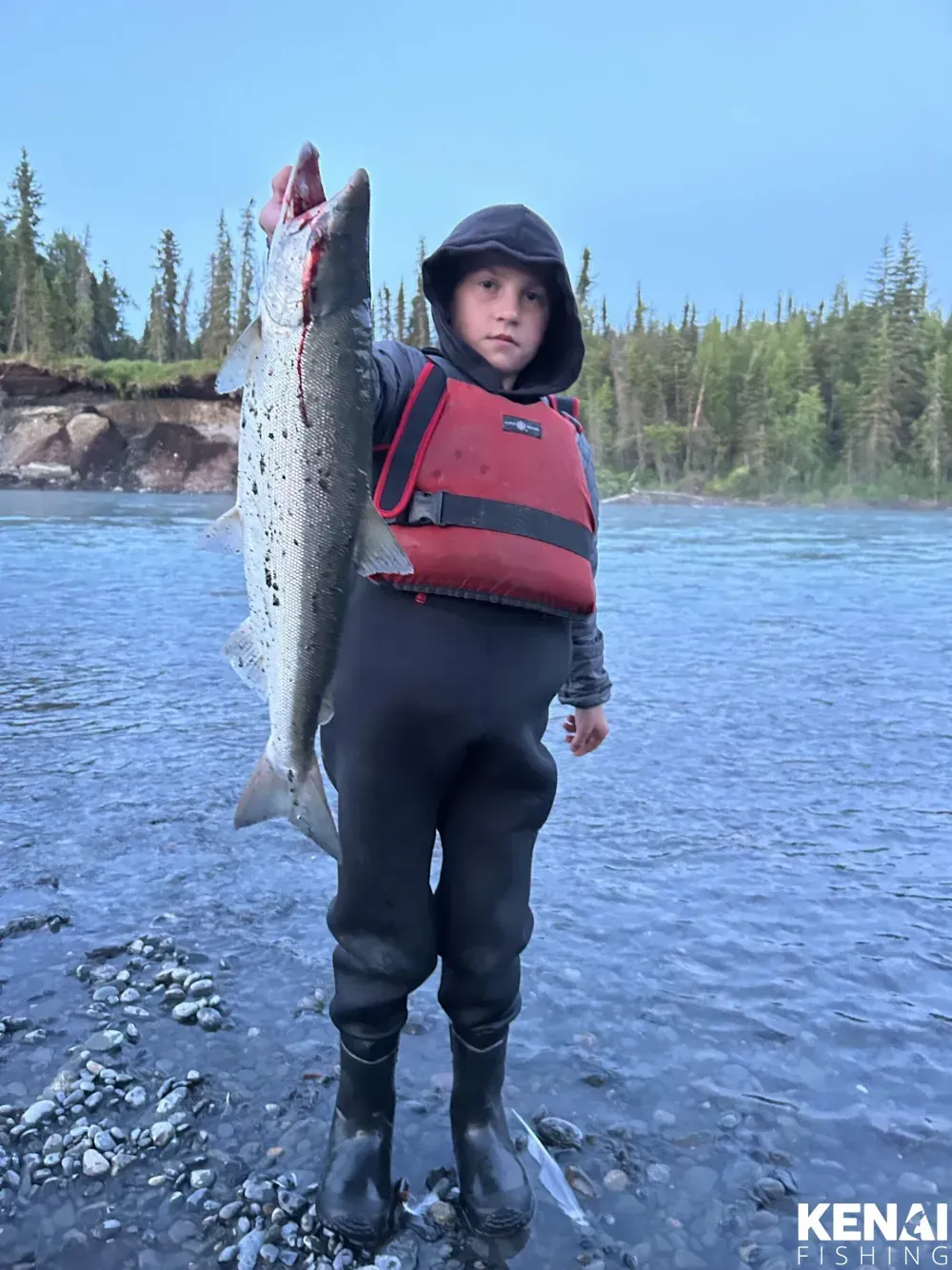 Kenai fishing guide trip photo 2
